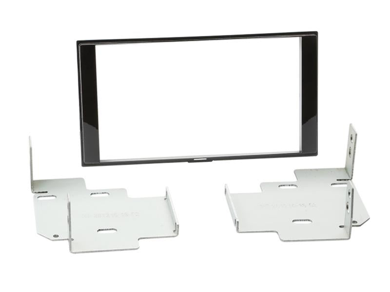 2-DIN ramme for Nissan (Piano Black)