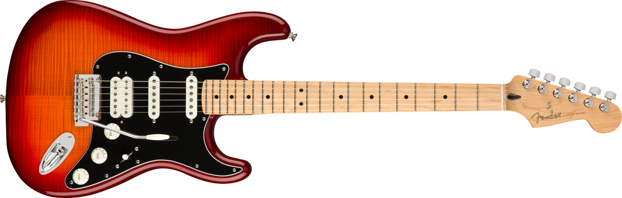 Fender Player Stratocaster elektrisk gitar ( Aged Cherry Burst )