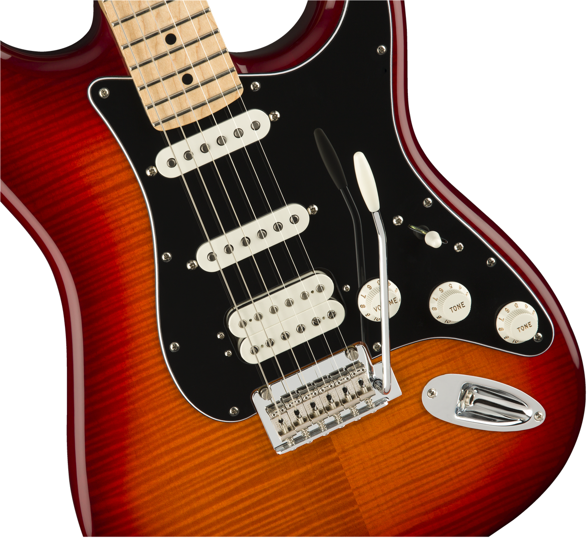 Fender Player Stratocaster elektrisk gitar ( Aged Cherry Burst )