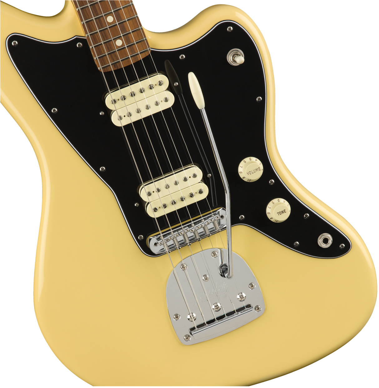 Fender Player Jazzmaster elektrisk gitar (smørkrem)