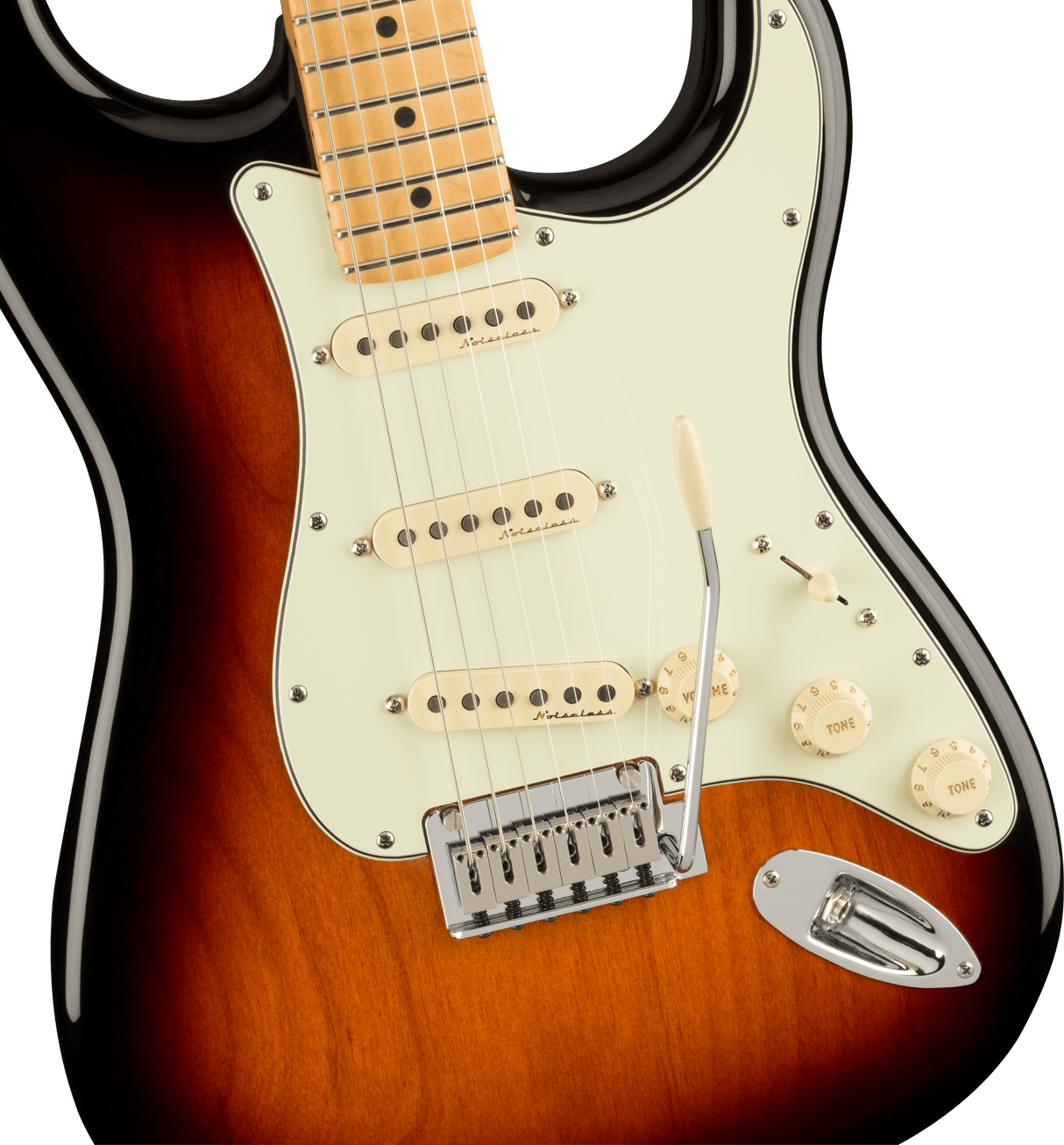 Fender Player Plus Stratocaster elektrisk gitar (3-farget Sunburst )