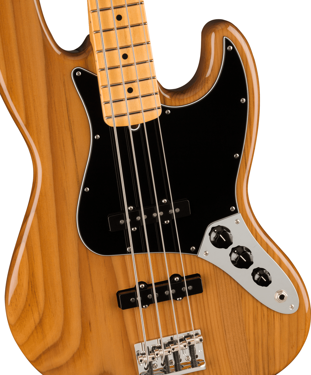 Fender American Professional II Jazz el-bass (Roasted Pine)