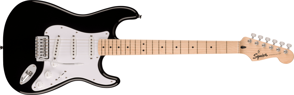 Fender Squier Sonic Stratocaster elektrisk gitar (svart)