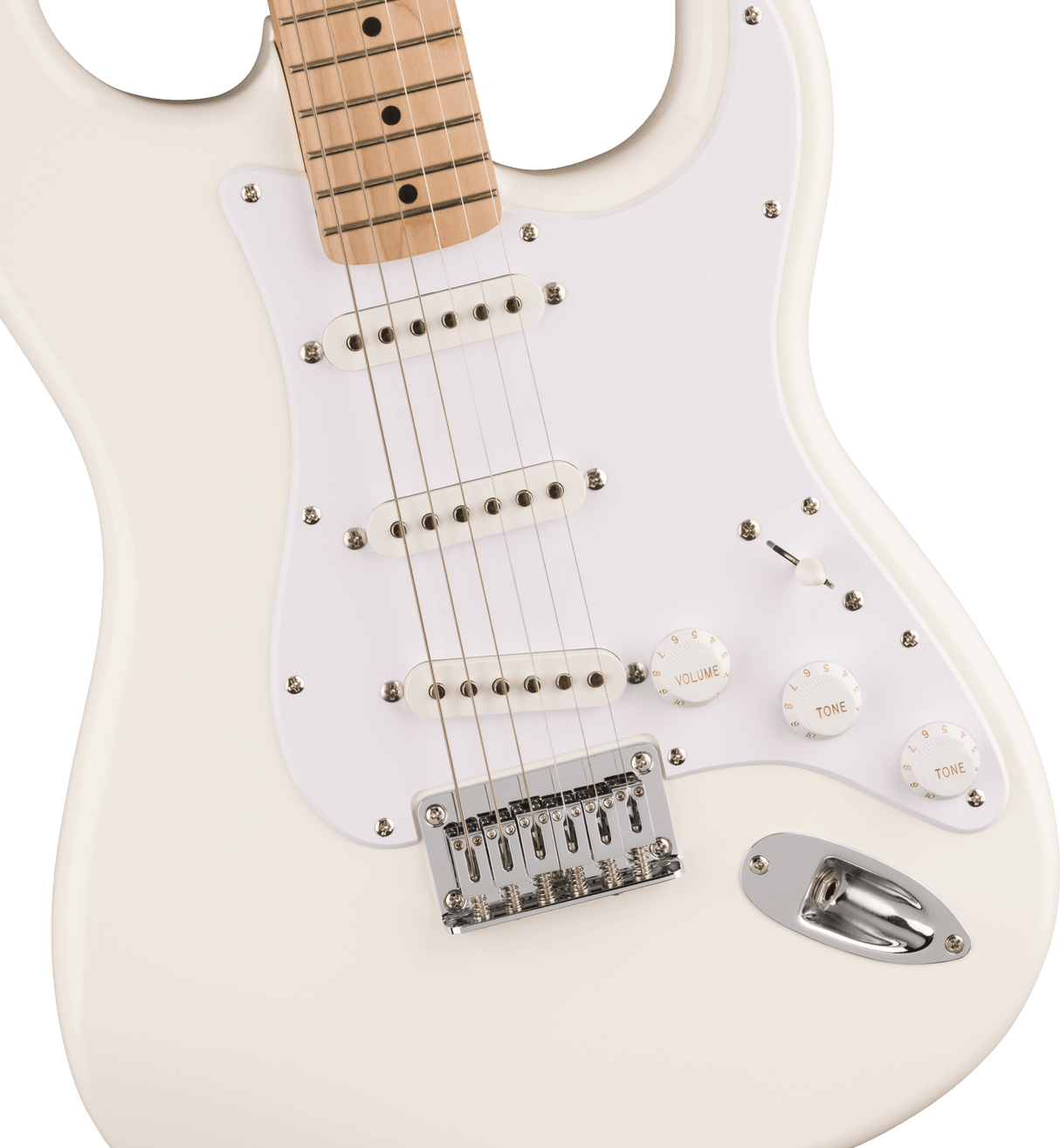 Fender Squier Sonic Stratocaster HT elektrisk gitar (Arctic White )