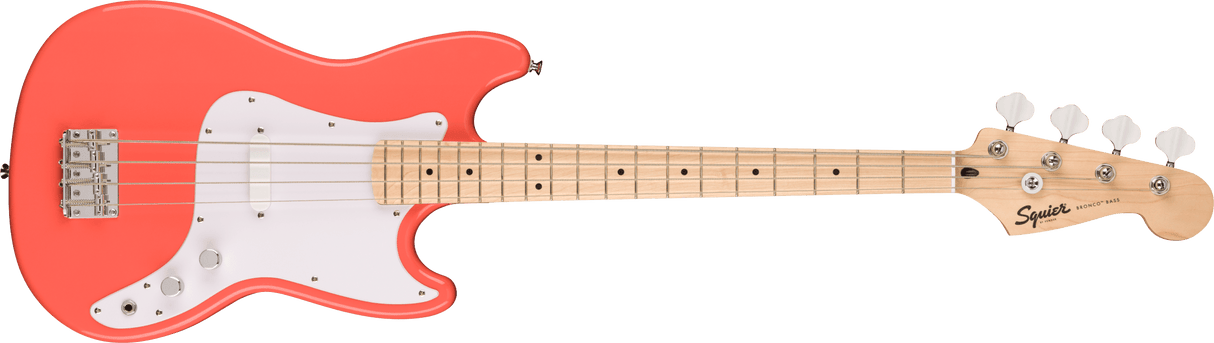 Fender Squier Sonic Bronco elektrisk bass (Tahitian Coral)