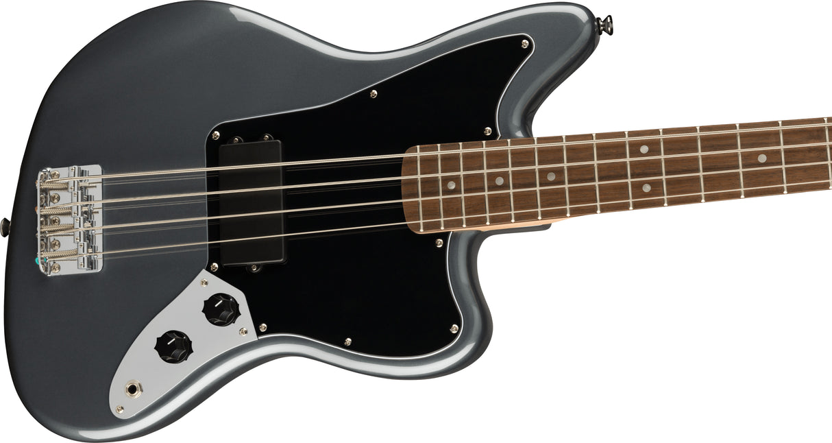 Fender Squier Affinity Jaguar elektrisk bass ( Charcoal Frost Metallic )