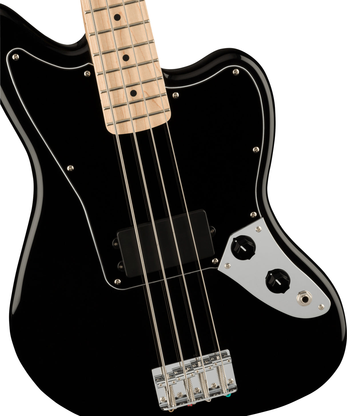 Fender Squier Affinity Jaguar elektrisk bass (svart)