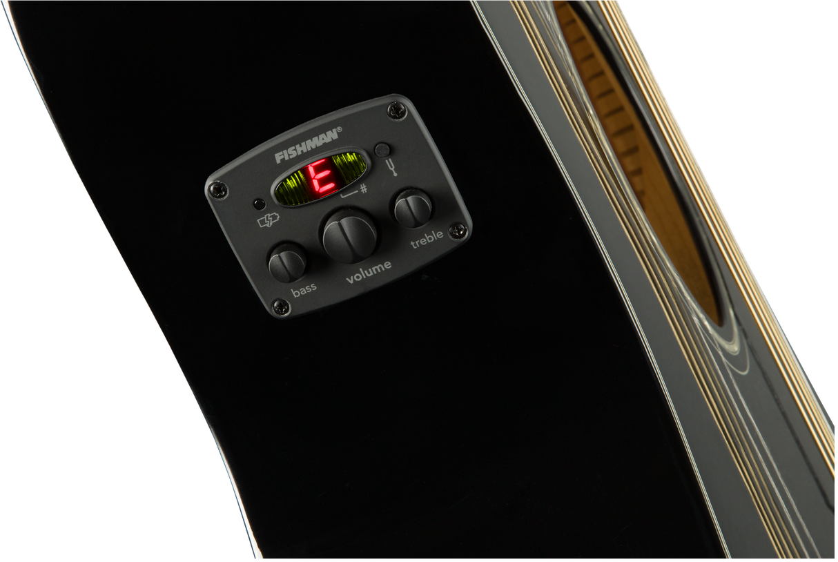 Fender CC-60SCE Concert Western gitar (svart)