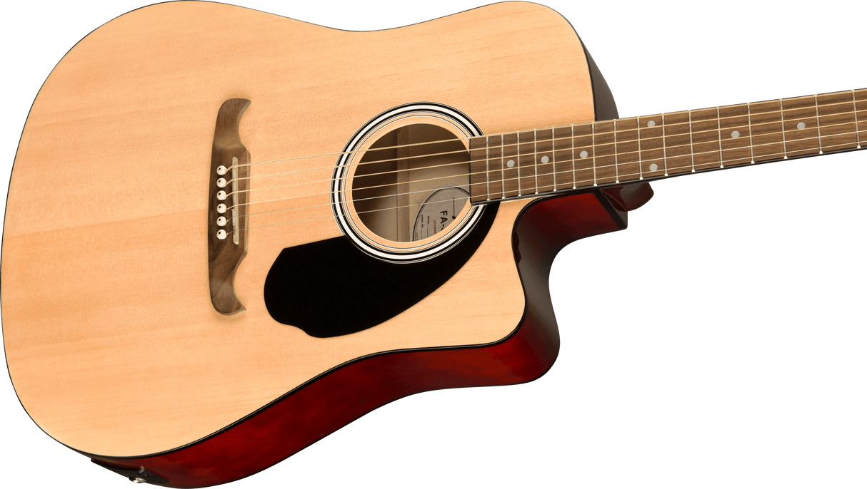 Fender FA-125CE Dreadnought Western gitar (naturlig)