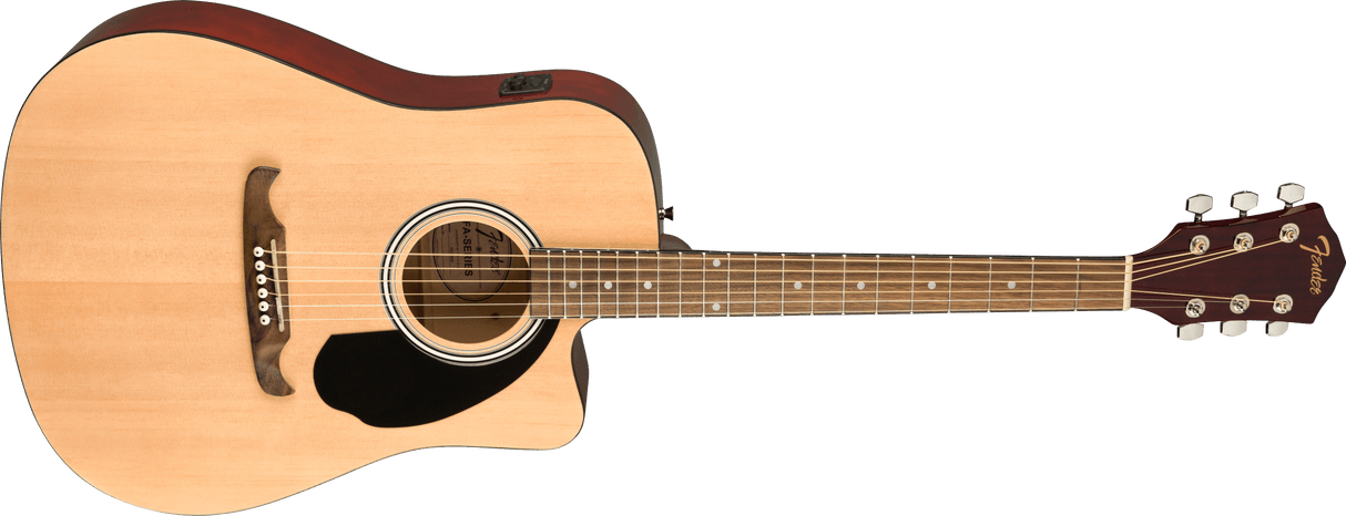 Fender FA-125CE Dreadnought Western gitar (naturlig)