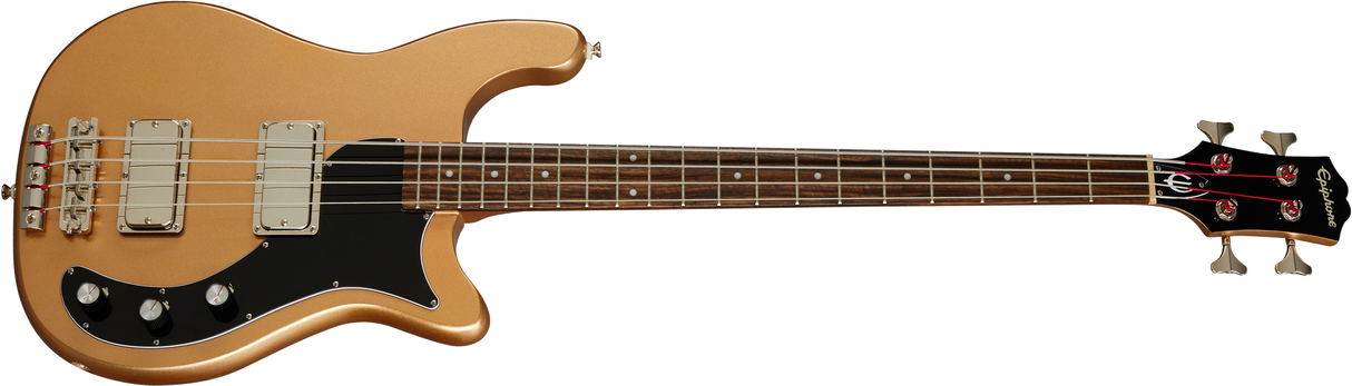 Epiphone Embassy elektrisk bass (Almond Metallic )