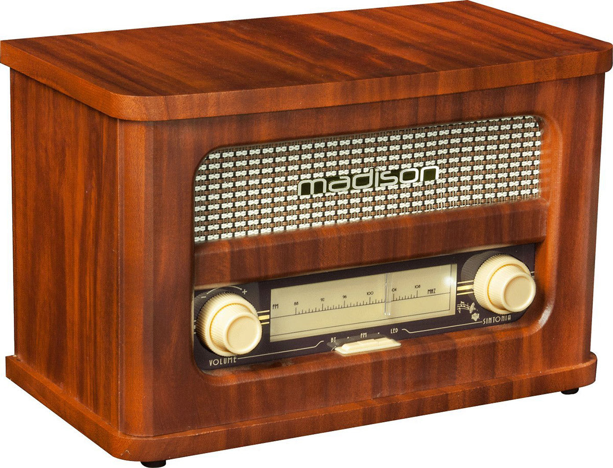 Madison Vintage Radio med Bluetooth og FM (tre)