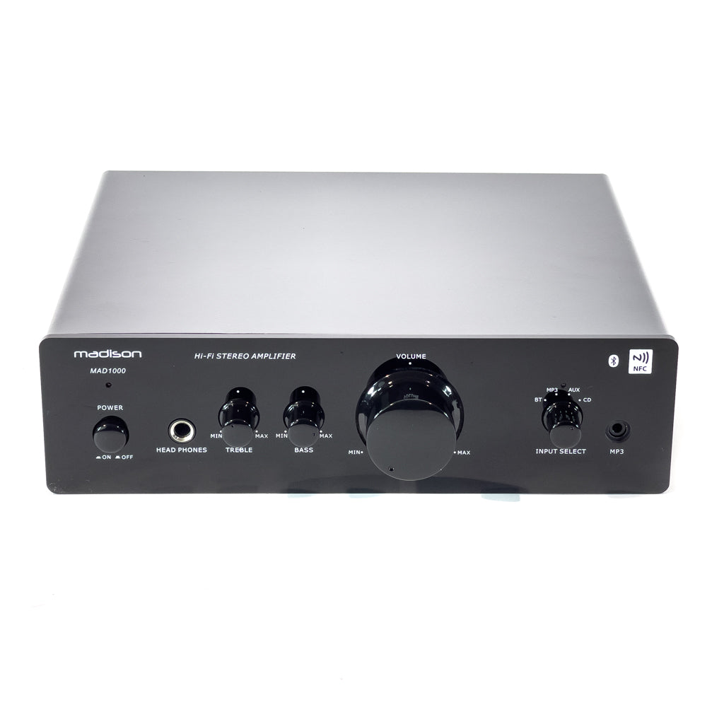 MAD1000 HI-FI-forsterker med Bluetooth (2x50W)
