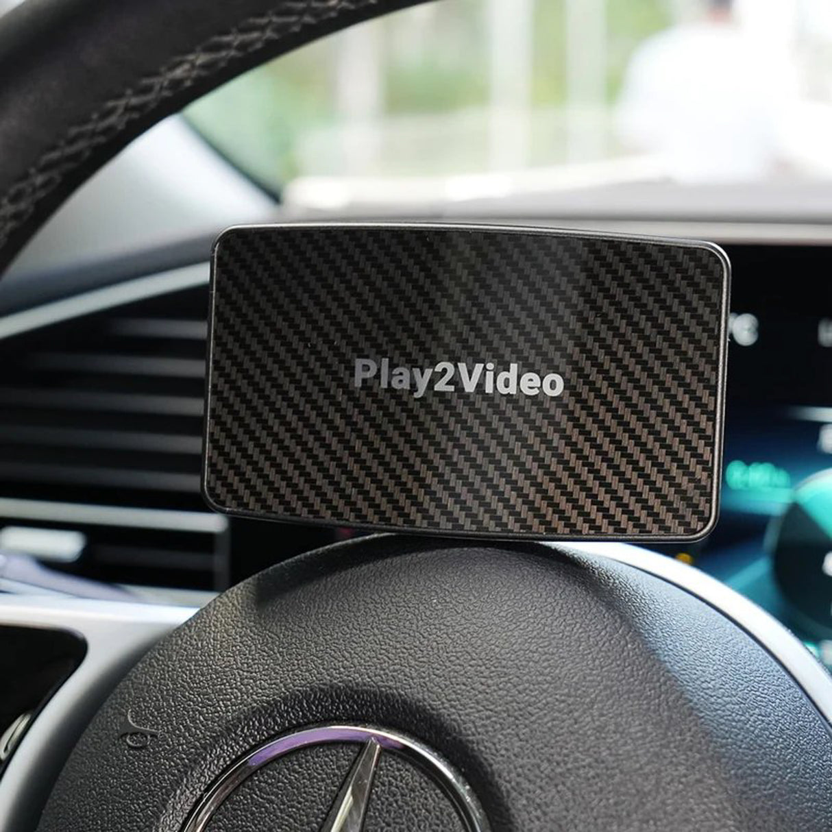 Alt-i-ett-adapter Trådløs CarPlay , Android Auto og video
