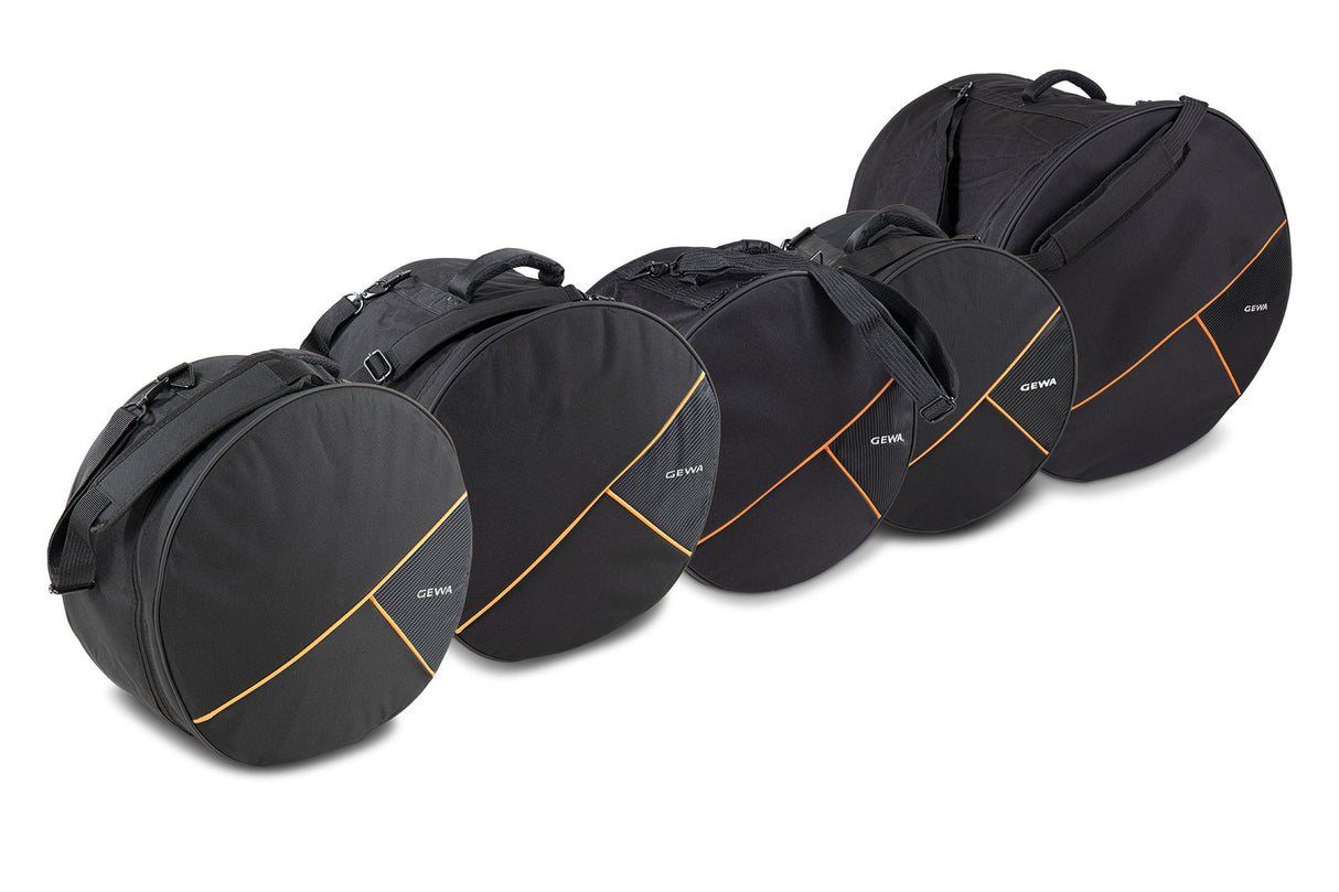 GEWA gigbag-sett for trommesett Premium - 20x18, 10x9, 12x10, 14x14, 14x6,5"