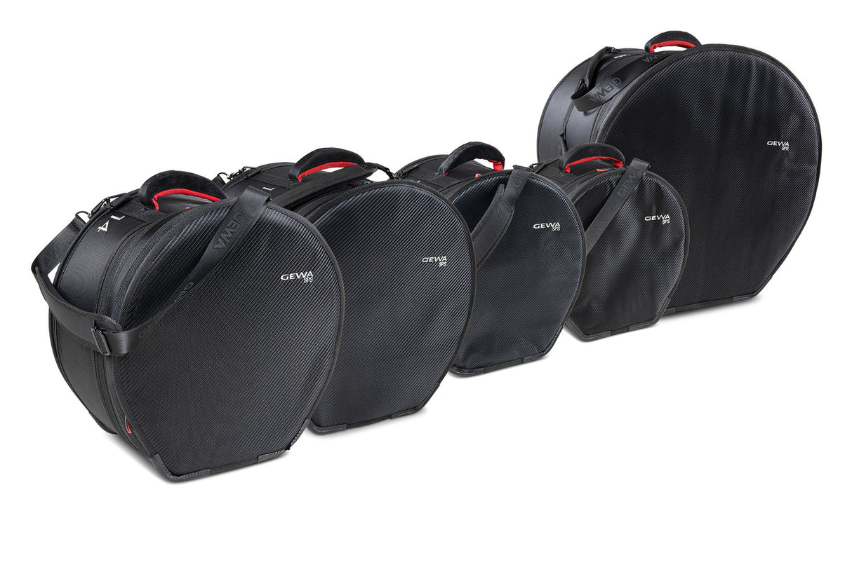 GEWA Gigbag-sett for trommesett SPS - 20" x 18", 10" x 9", 12" x 10", 14" x 14", 14" x 6,5"