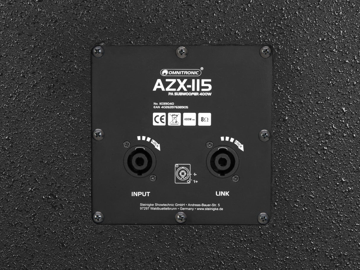 Omnitronic AZX-115 passiv subwoofer