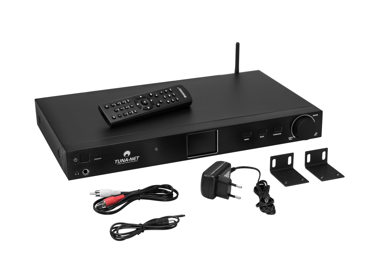 Omnitronic TUNA-NET Internett-radio Mediespiller med DAB+ og Bluetooth