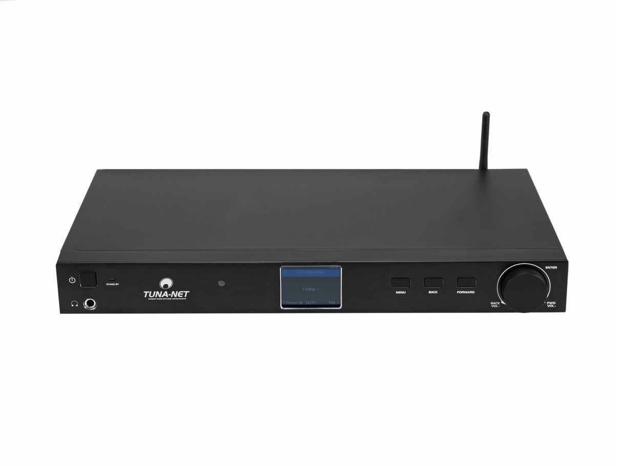 Omnitronic TUNA-NET Internett-radio Mediespiller med DAB+ og Bluetooth