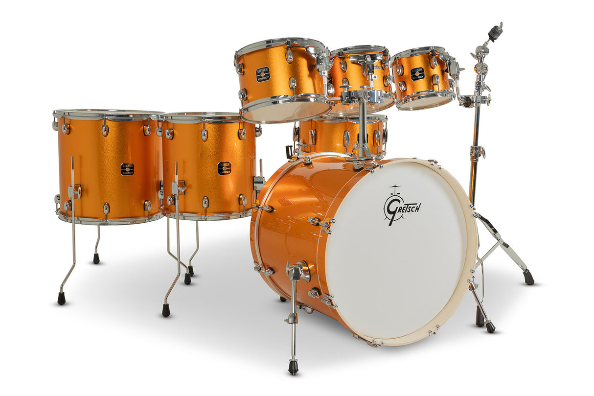 Gretsch trommesett Energy - Oransje Sparkle