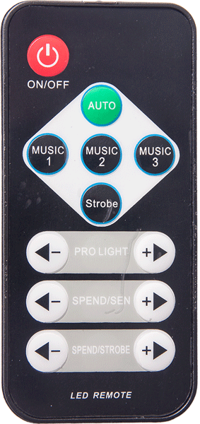 Ibiza LED-lysstang (24x4W)