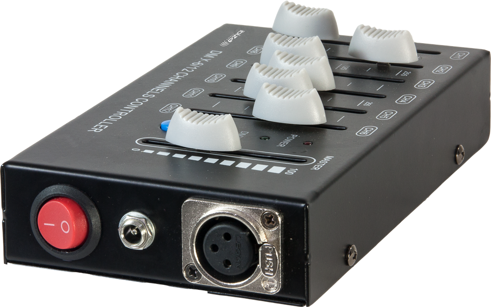 Ibiza 12-kanals DMX-kontroller