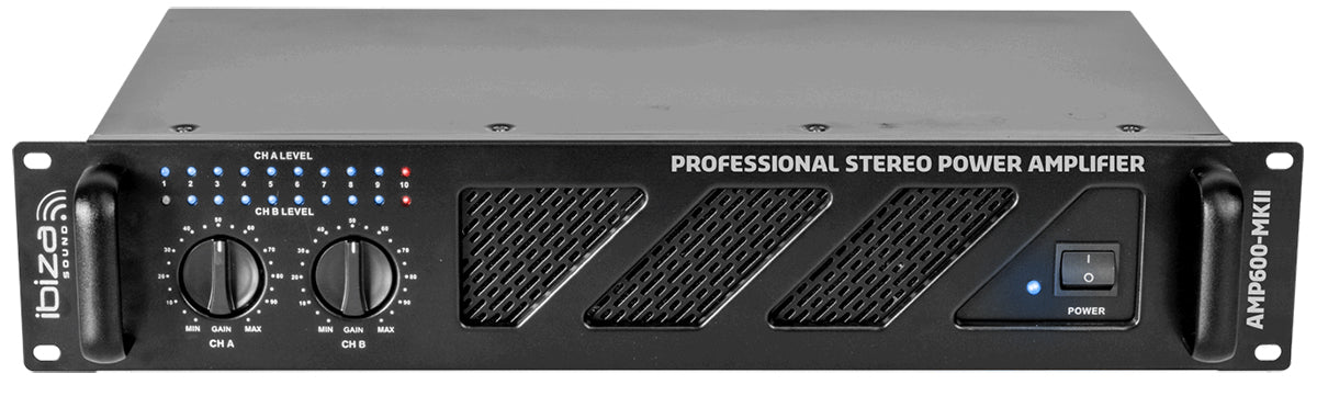 Ibiza AMP600-MKII effektforsterker (2x480W)