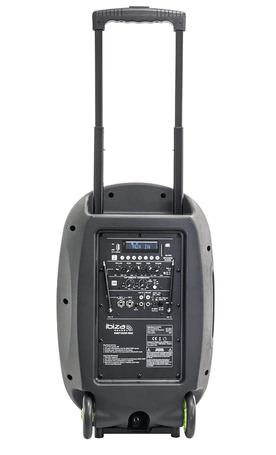 Ibiza bærbar aktiv høyttaler, Bluetooth