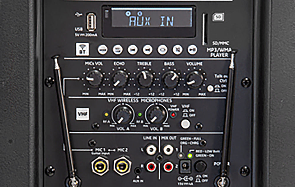 Ibiza bærbar aktiv høyttaler, Bluetooth