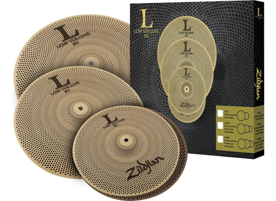 Zildjian "Low Volume" bekkenpakke