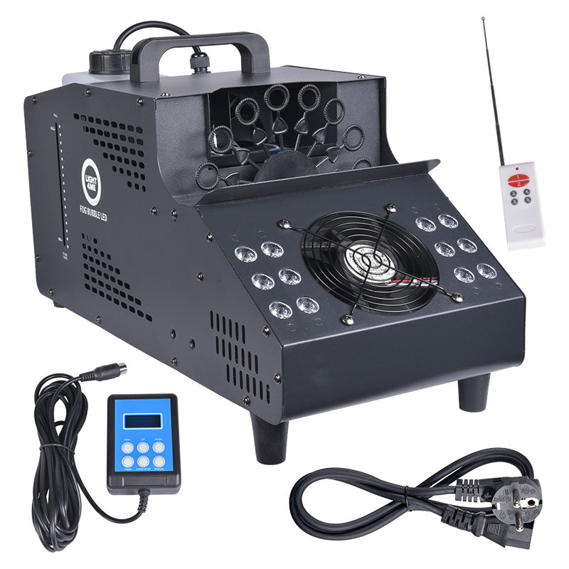 LIGHT4ME såpeboble- og røykmaskin