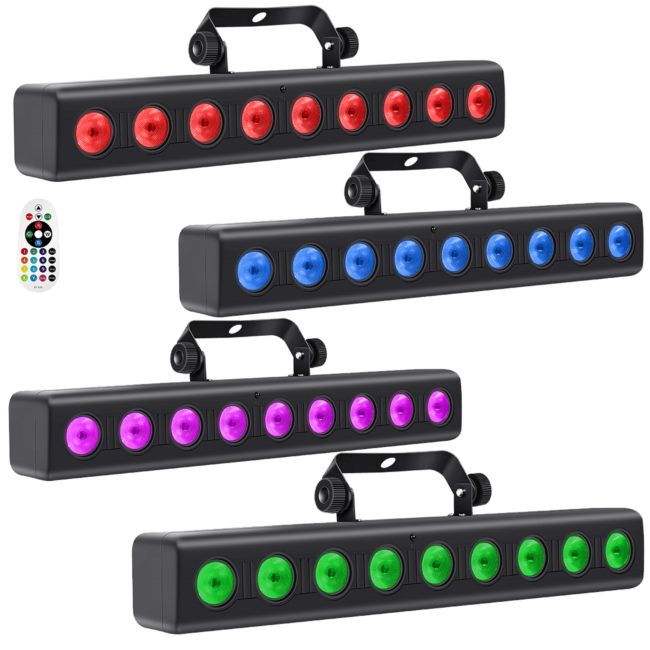 LIGHT4ME Deco Bar 8 RGBW LED wall washer