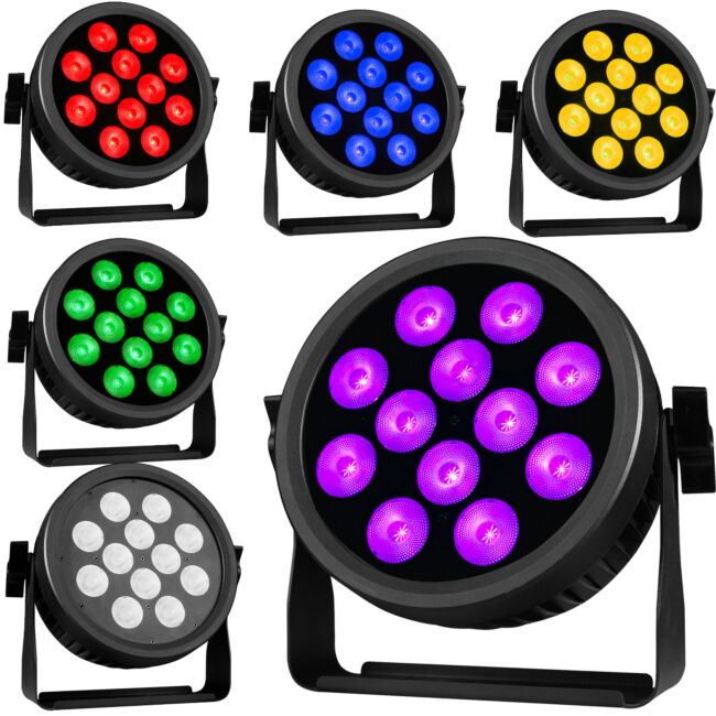 LIGHT4ME Cree Alu Hexa Par 12