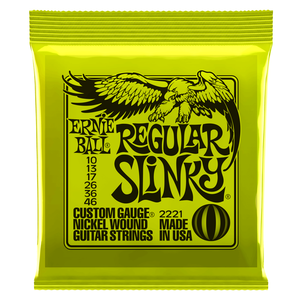 Ernie Ball Slinky Nickel Wound gitarstrenger (elektrisk gitar)