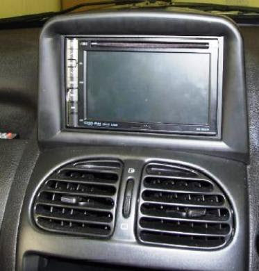21CT23PE08 2-DIN Ramme for Peugeot