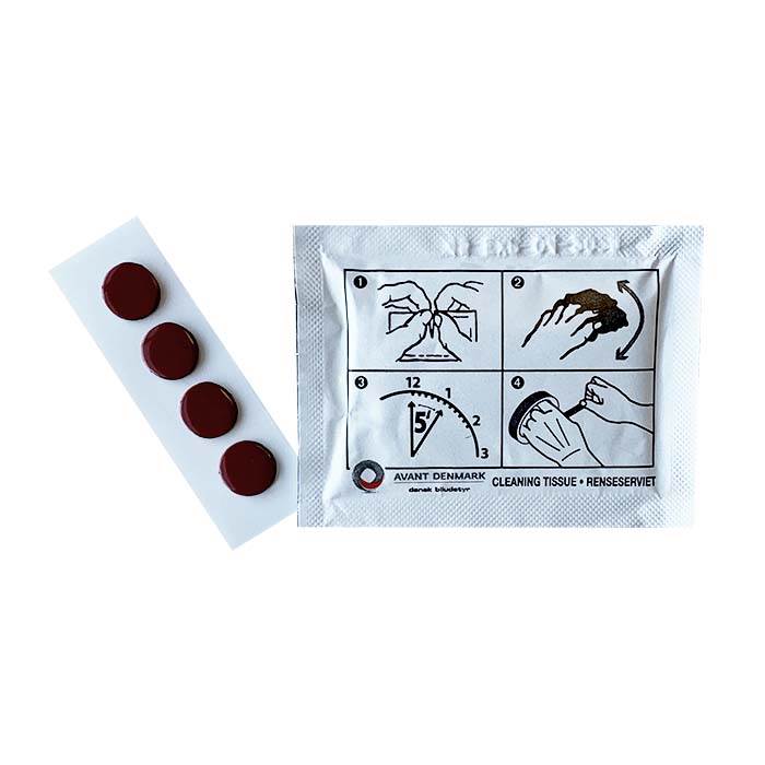 Selvklebende puter for ParkOne 1 og 2 (svart)