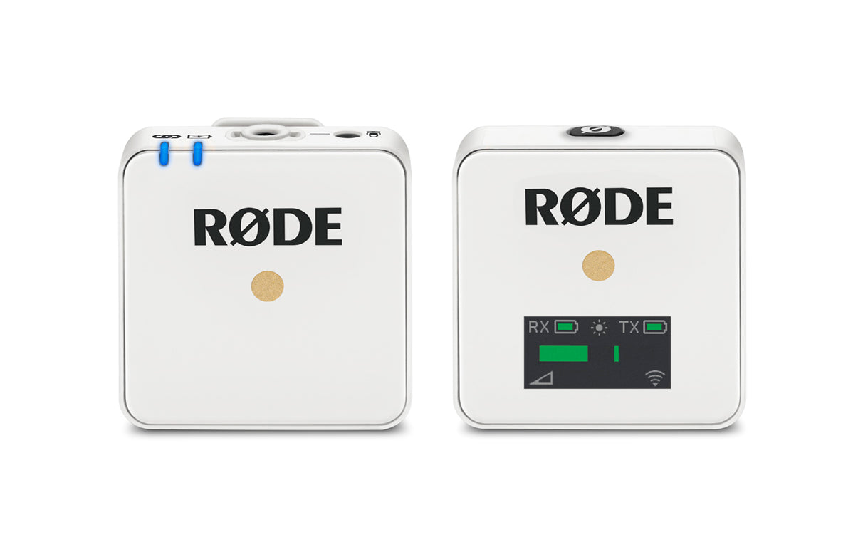 RØDE Wireless GO knapphullsmikrofon (hvit)