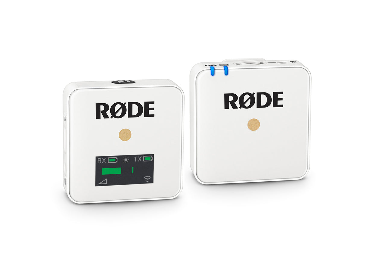 RØDE Wireless GO knapphullsmikrofon (hvit)