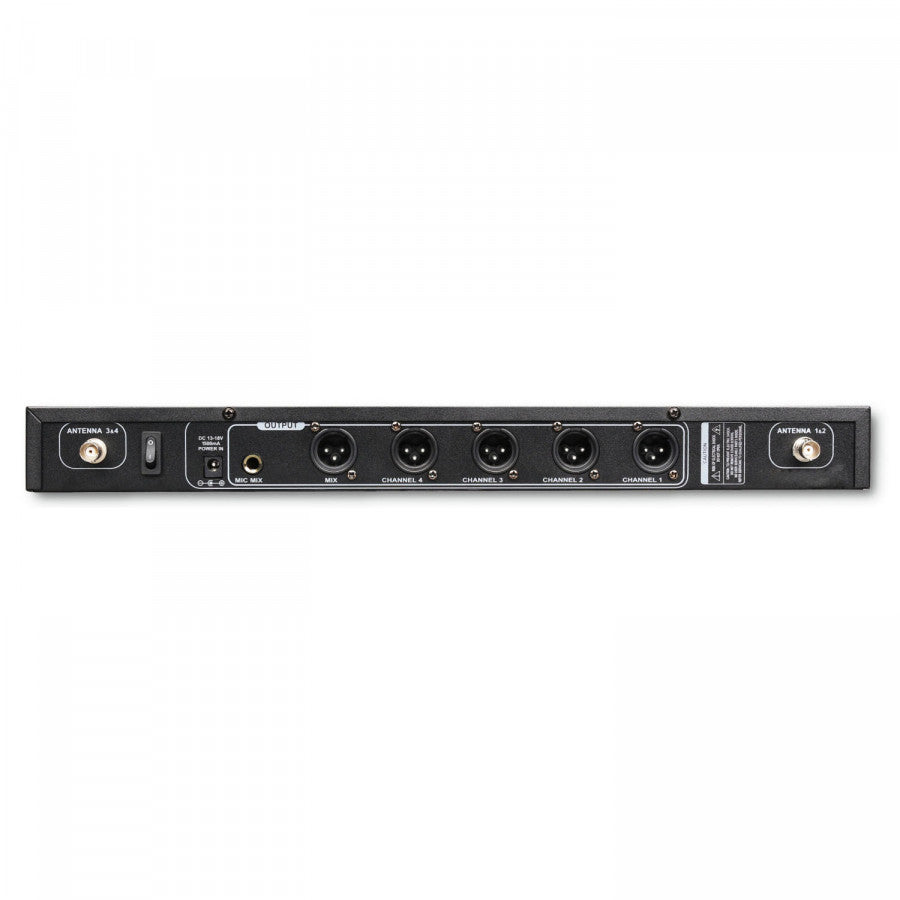 Renton trådløs mikrofon (4 kanaler)