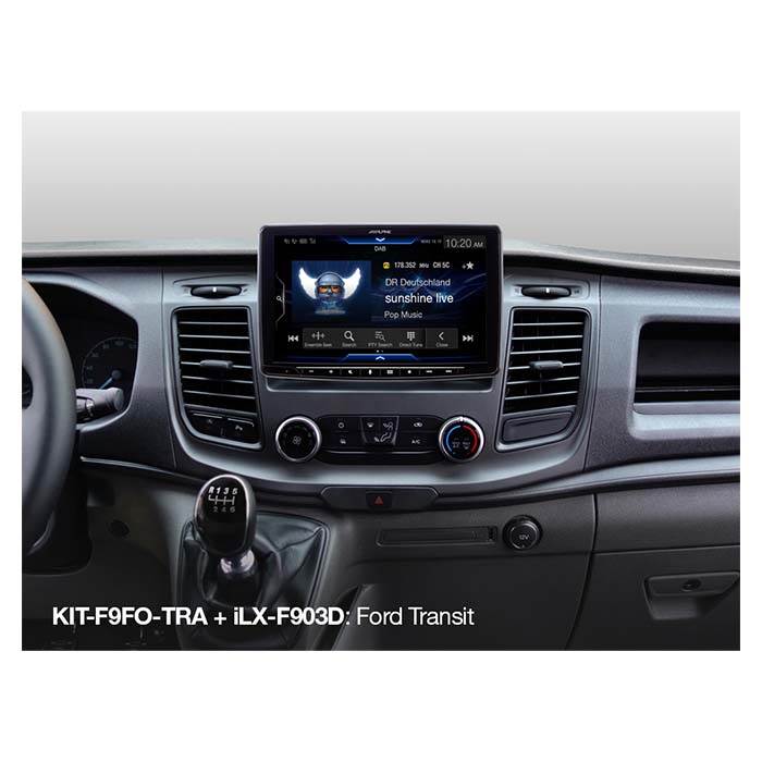 Alpine monteringssett for Ford Transit 2018