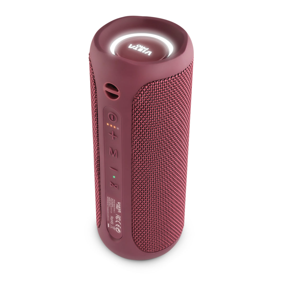 Vieta Pro #DANCE Bluetooth høyttaler (rød)