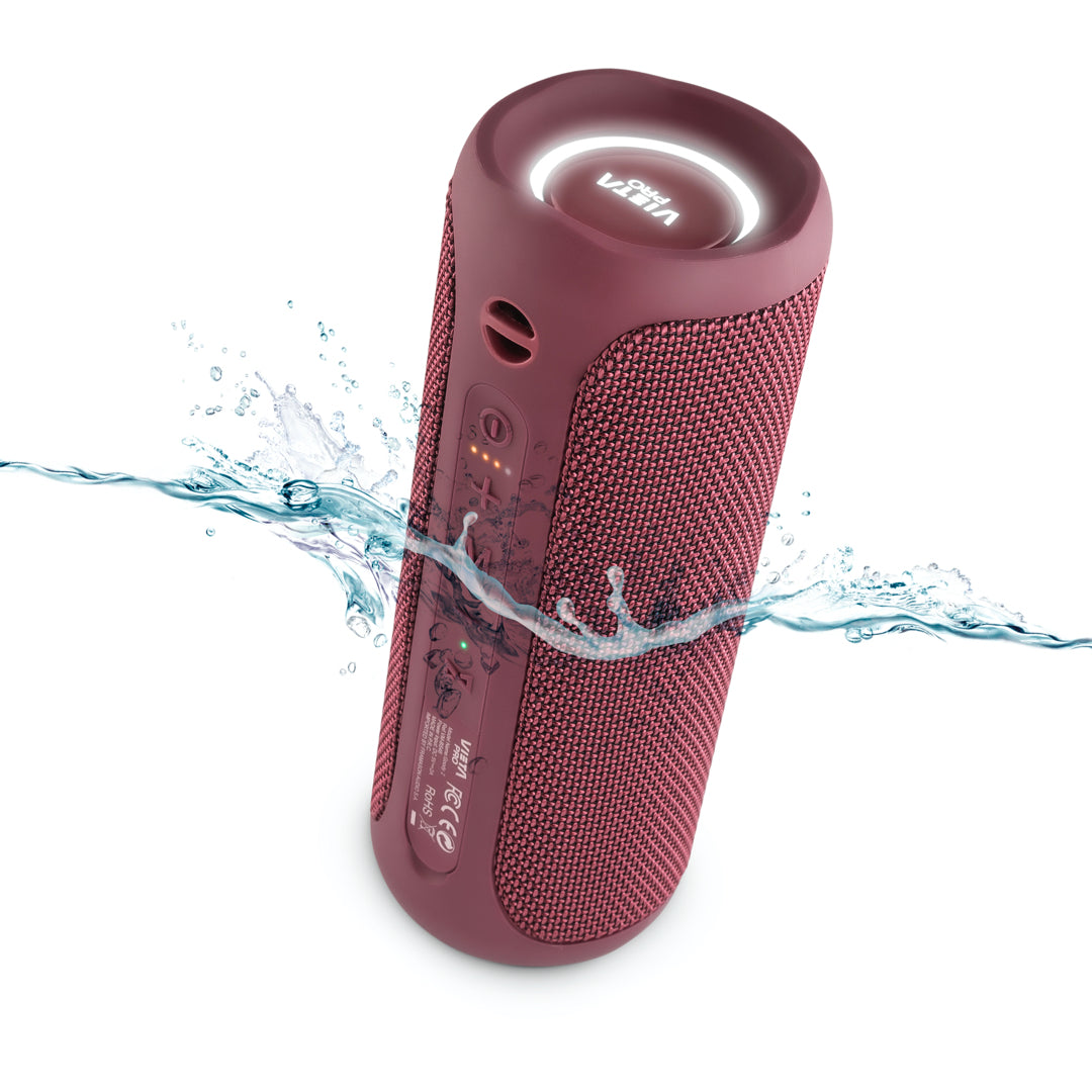 Vieta Pro #DANCE Bluetooth høyttaler (rød)