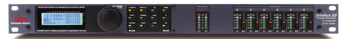 dbx DriveRack 260 lydprosessor