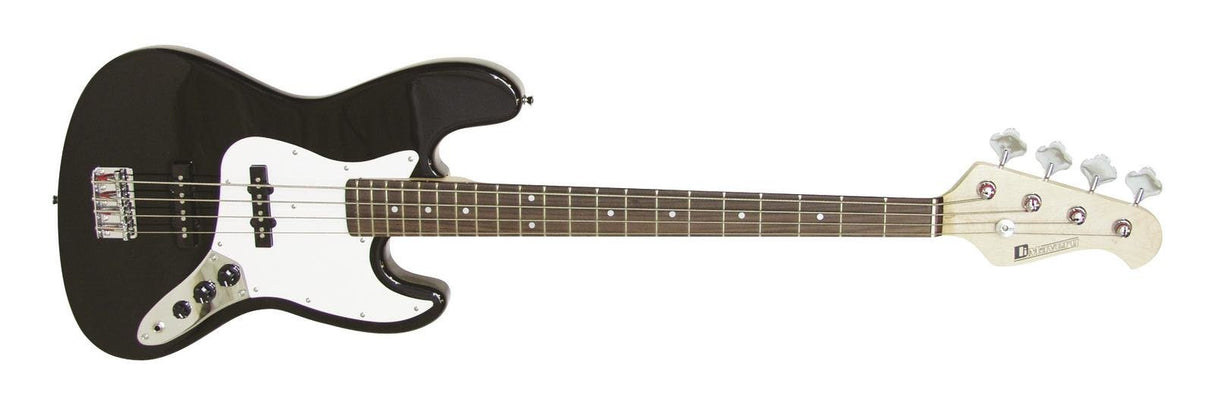 DiMavery JB-302 elektrisk bass (svart)