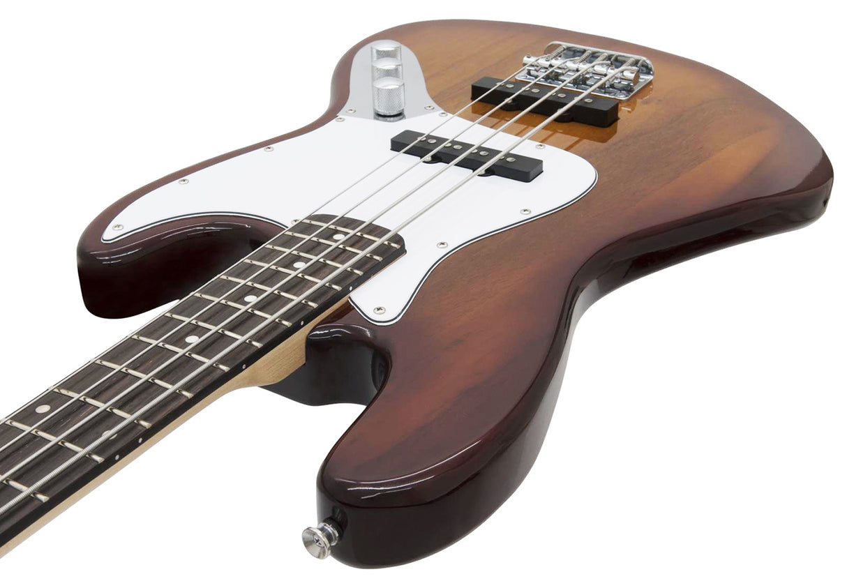 DiMavery JB-302 elektrisk bass ( Sunburst )