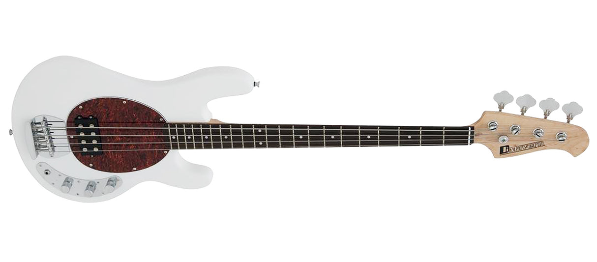 DiMavery MM-501 elektrisk bass (hvit)