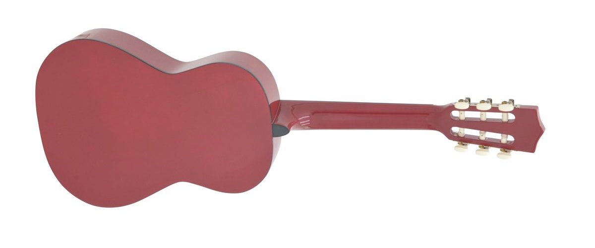 DiMavery AC-303 klassisk spansk gitar 1/2 (rød)