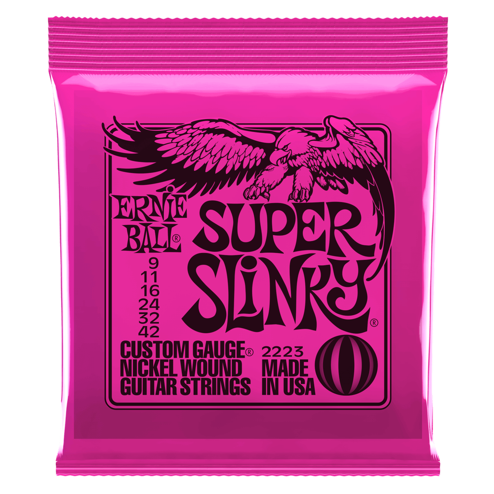 Ernie Ball Slinky Nickel Wound gitarstrenger (elektrisk gitar)