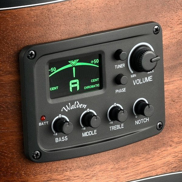 Walden N550EW klassisk spansk gitar (naturlig)