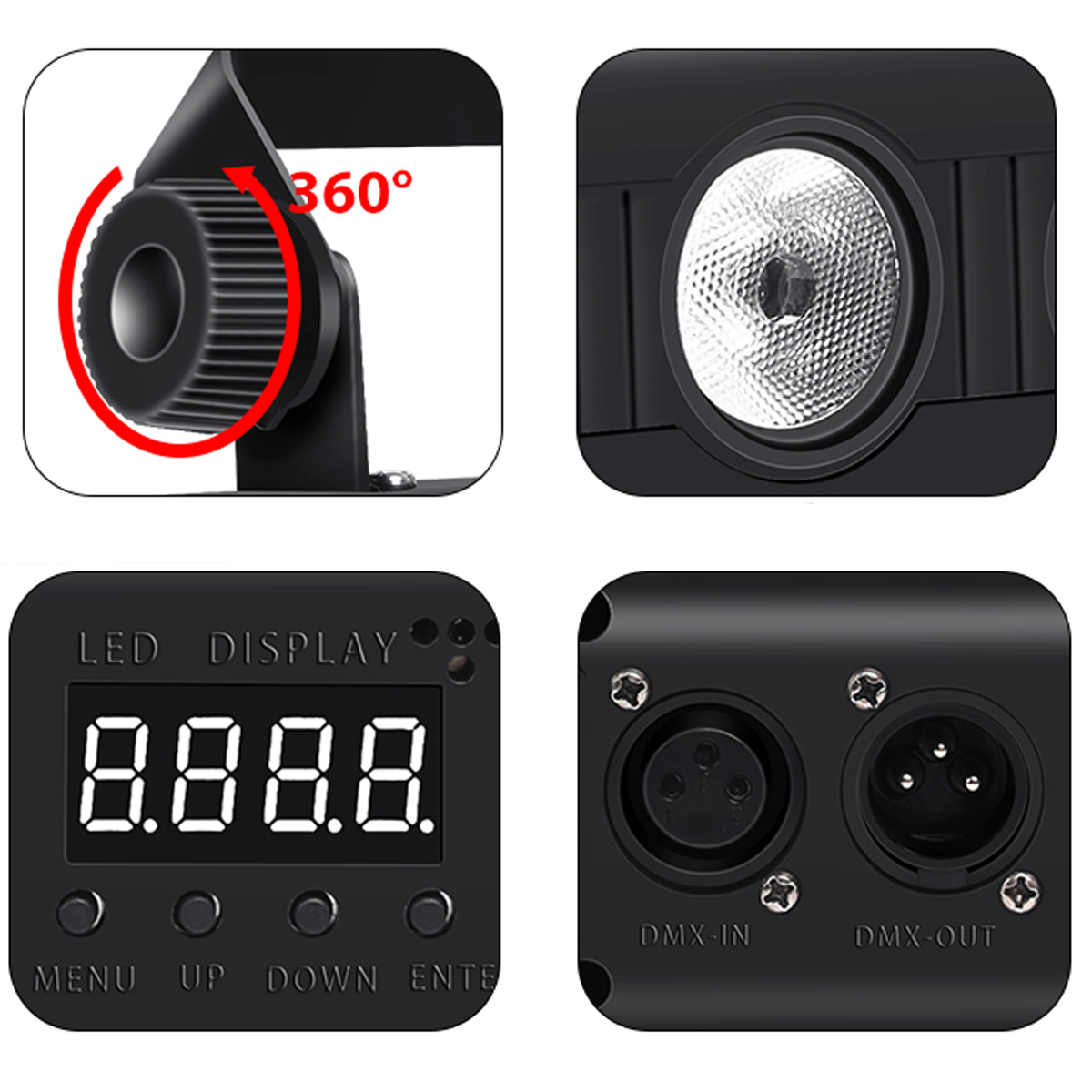 LIGHT4ME Deco Bar 8 RGBW LED wall washer